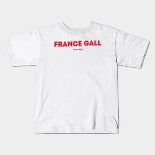 France Gall Kids T-Shirt